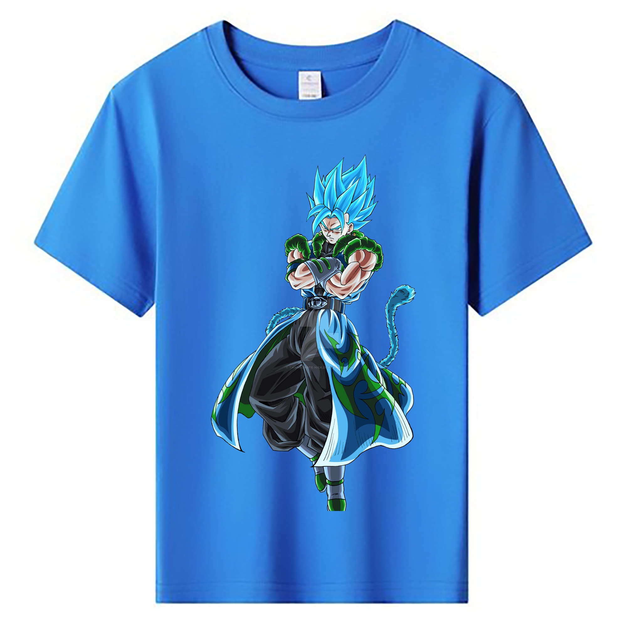 （画像用） ドラゴンボール ベジット DRAGON BALL Vegetto 綿100％キッズTシャツ（フロントプリント）
